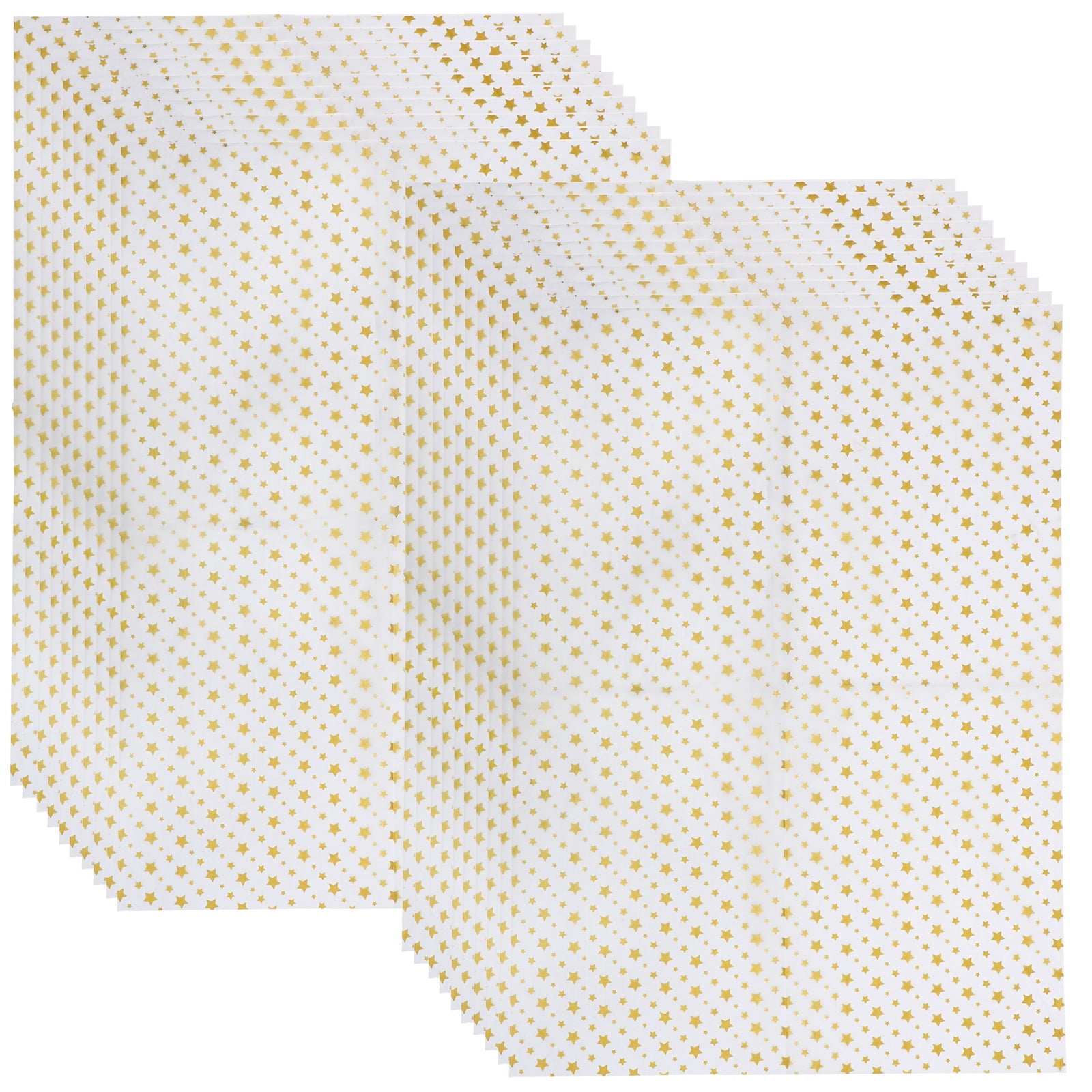 4 Pack Metallic Tissue Paper Wrapping Simple Color Present Wrapper Child