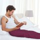 thumbnail image 5 of Fotbe Small Stars Pantalones de Pijama para Hombre, Pantalones de Dormir, Pantalones de Casa con Cintura Ajustable y Bolsillos-3X-Large, 5 of 6