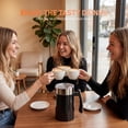 thumbnail image 3 of RUIE Milk Frother and Steamer, 6-in-1 Electric Milk Warmer and Hot Cold Foam Maker, 14.2 Oz Automatic Latte Cappuccino Frother with LCD Touch Screen for Coffee, Hot Chocolate and Yogurt, 3 of 10
