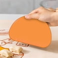 thumbnail image 6 of FXMLRLK 2PCS Bowl Scrapers Orange Silicone Bread Dough Scraper Bowl Spatula Curved Edge Flexible Bowl Scraper for Baking Food Scraper for Sourdough Bread Proofing Basket Pastry Cutter Tool, 6 of 7