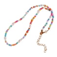 thumbnail image 4 of Bangcool Collier de Perles Bohème Mignon Fausse Perle Collier Ras-du-Cou Collier d'Été pour la Plage, 4 of 6