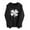 Black-A, variant on Womens Green Shamrock Print Hooded Sweatshirt Long Sleeve Casual Pullover Cozy Fleece Loose Fit Warm Comfortable Fall Winter Wear Green