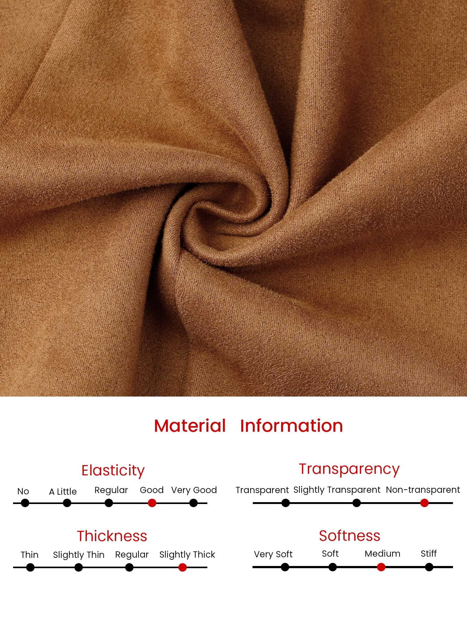 DARING DIVA Women's Faux Suede Blazer Lapel Collar Long Sleeve Jacket S Brown