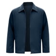thumbnail image 2 of Men Blouses Wool Coats for Men Big And Tall Mens Winter Sweaters Pullovers Jacket Casual Cold Weather Jacket Lined Nylon Snowboarding Coat Pants Mens Winter Jackets under 40 Heavy Work Coat Dark, 2 of 7