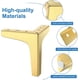 thumbnail image 3 of Juego de 4 patas para Muebles TANGJMXG patas de mesa triangulares de metal 13 cm, 3 of 5