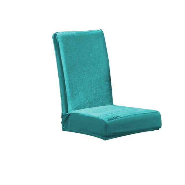 Inteprter Funda elástica para silla de comedor, multicolor, resistente al desgaste, Universal, las cuatro estaciones, estilo Simple, fundas reclinables, Decoración del hogar Azul Inteprter HA012485-03