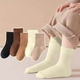 thumbnail image 5 of Christmas Slipper Socks Boys Children Sport Ankle Socks 5 Pair Athletic Casual Breathable Comfortable Cotton Kids Crew Sock Fuzzy Socks Brown 9Y, 5 of 5