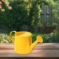 thumbnail image 1 of Lata para niños agua de jardinería lata de los niños hierro para plantas de exterior de interior pequeña tetera para plantas de interior Amarillo, 1 of 8