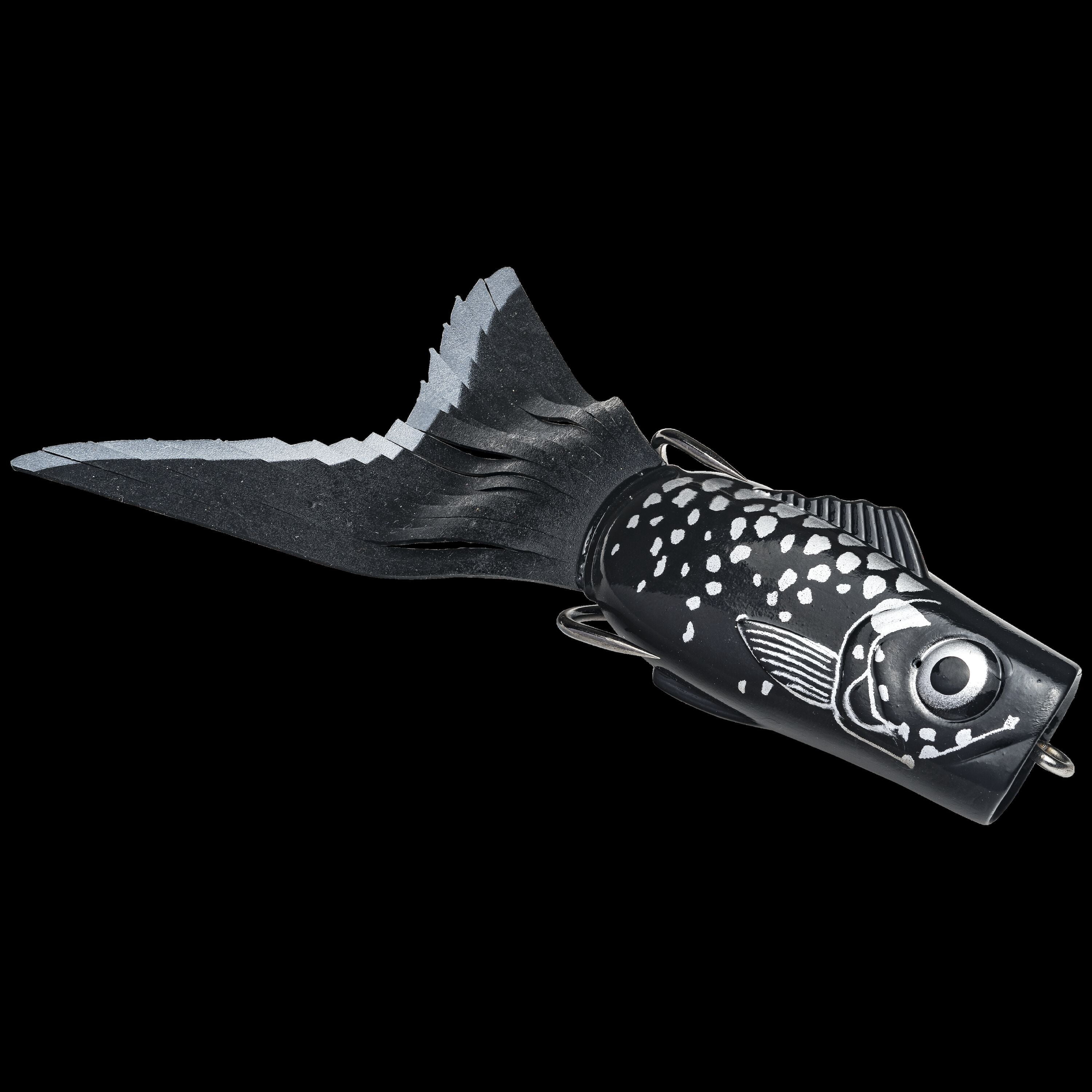 Strike King KVD Popping Perch - 1/2 oz Black Bass Lure