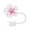 Light Pink, variant on Straw Accessories for Cups - Silicone Cherry Cap Covers for 10mm Straw Tips Fits 30 & 40 Oz Tumblers Party Tumbler Lid Style Spills Reusable