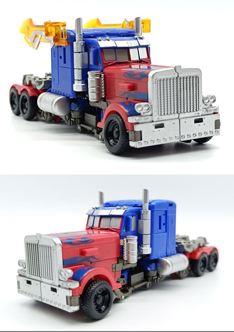 6.7-Inch White Optimus Prime Robot Model (TW-1022)