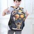 thumbnail image 6 of FORMRS School Backpack 17" Student Travel Bag with Laptop Compartment, Watercolor Astronaut, 6 of 7