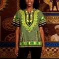 thumbnail image 5 of CONZONE Men's African T-Shirts Short Sleeve T Shirts for Men Casual Crew Neck Traditional Graphic Lightweight Tees Soft Cozy Athletic Tops, 5 of 7
