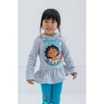 thumbnail image 2 of Disney Encanto Mirabel Little Girls Pullover Fleece Hoodie and Leggings Outfit Set Toddler to Big Kid, 2 of 5