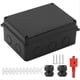 thumbnail image 1 of Electrical Box, Outdoor Waterproof Box IP65 Junction Box Black, 1 of 5