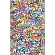 ohpopsi Indio Multicolor Love Scribble Wallpaper