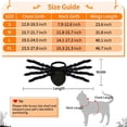 thumbnail image 2 of Pet Costume Black Furry Giant Spider Harness 1 Pack Halloween Cosplay Prank Dress Up Prop for Dogs Cats Trick Or Treat Party Holiday Spooky Decoration, 2 of 5
