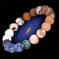 thumbnail image 1 of Fiudx Pulsera Solar, Banda Curativa de Tamaño Ajustable, Piedra de Chakra Ligera, Diseño de Perla Galáctica, Regalo para Ella o Él, Ideal para Fiestas y Celebridades, Accesorios a Juego para Parejas,, 1 of 4