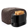 thumbnail image 3 of HOMEIORA Quilted Toaster Cover, Polyester, 2 Slice, Dustproof Appliance Cover, 1 Pack, 3 of 4