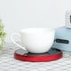 thumbnail image 3 of Posavasos eléctrico con almohadilla térmica impermeable para café y té (enchufe estadounidense de 110V), 3 of 8