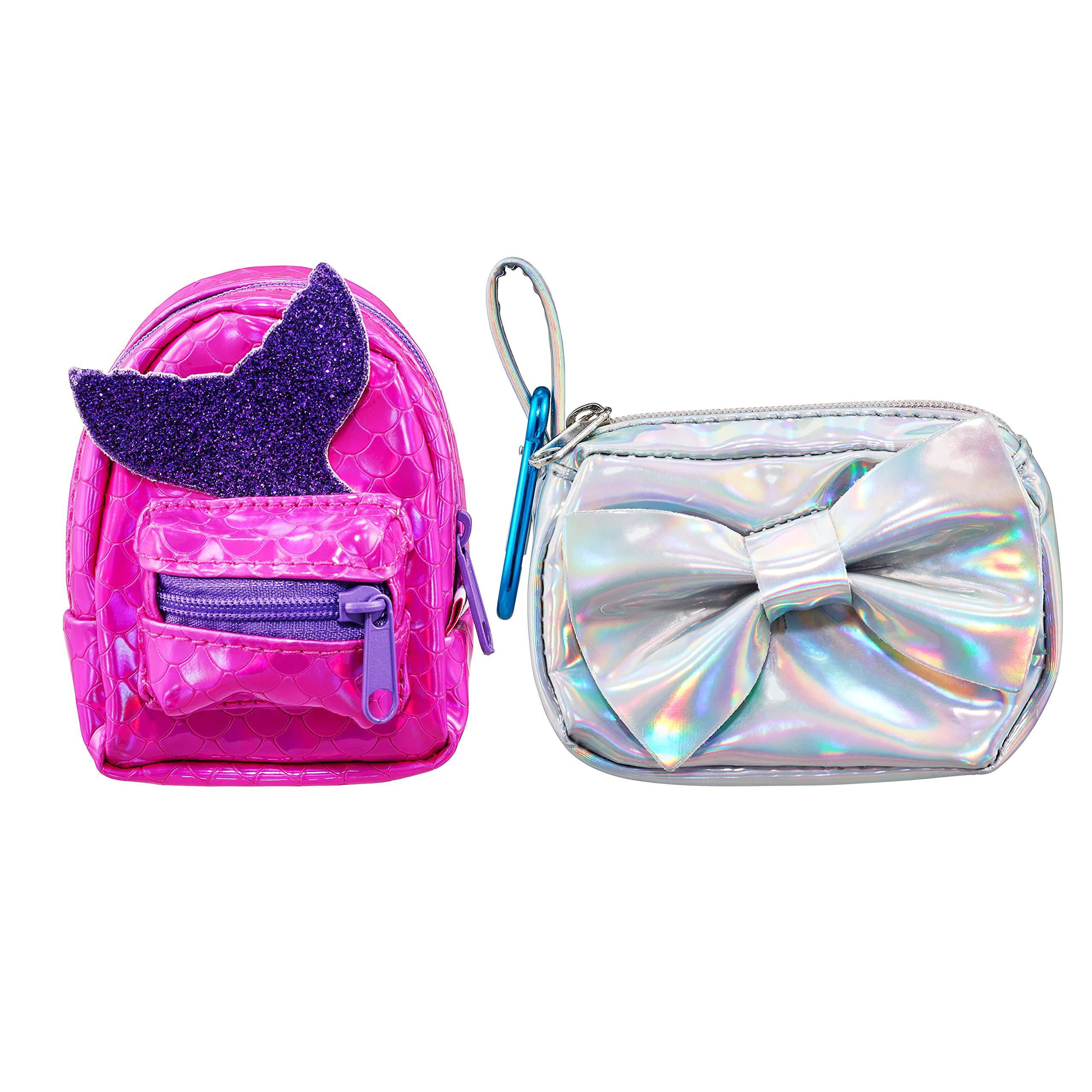 Mini Doll Backpack Mini Dolls School Bags Micro Backpack Mini Backpack  DollToys with Mini Supplies Micropacks Mini Doll Accessories Toy Surprise  with