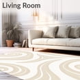 thumbnail image 2 of ODIKA 8x10 Machine Washable Non-Slip Area Rug, Abstract Swirl Motif with Contemporary Flowing Lines Accent Ultra Soft Rug, None, 544554, 2 of 7