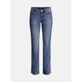 thumbnail image 5 of Madden NYC Women's Low Rise Flare Jeans, 32" Inseam, Sizes 00-18, 5 of 5