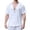 AA-White, variant on Men's Casual Shirts Hooded Full Zip Drawstring Lightweight Summer Tops Breathable Soft Casual Beach T-Shirts Black M