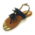 thumbnail image 4 of Victoria K Tassels Gold Tip Thong Sandal&nbsp;, 4 of 4