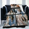 thumbnail image 3 of Personalised Photo Blankets Custom Picture Throw Blanket Birthday Gifts for Adults, Girlfriend Boyfriend Wife Husband Mom Dad Friend, 3 of 6