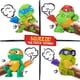 thumbnail image 3 of TMNT Tootin' Tot Turtles Paquete Incluye uno de Unidad de los Teenage Mutant Ninja Turtles, 3 of 5