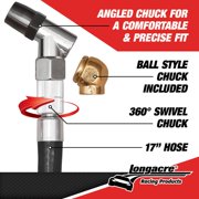 Longacre® 52-52007 Magnum 3-1/2 GID Quick Fill Gauge 0-60 psi