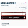 Baseball Bat Display Case, Baseball Bat Rack, Holder Wall