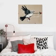 thumbnail image 5 of Acheng Dove of Peace Street Art Painting Bethlehem Mural Graffiti Banksy Canvas Wall Art Print Living Room Bedroom Kitchen Bathroom Office Dorm Room Modern Decor Ready to Hang  pattern3, 5 of 6