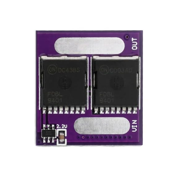 High Current 60A Ideal Diode Module Anti-Backflow MOS Tube Diode for Solar Charging and Battery Protection