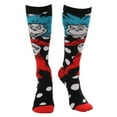 thumbnail image 1 of Thing 1 and Thing 2 Knee High Costume Socks, 1 of 3