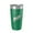 Green, variant on Lake Meredith Map Tumbler Travel Mug Insulated Laser Engraved Coffee Cup Colorado 20 oz White