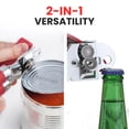 thumbnail image 3 of Abrelatas Manual Zulay Kitchen Rojo con Abridor de Botellas y Asas de Agarre Suave, 3 of 8