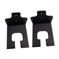 thumbnail image 2 of Garage Organizer Rimmer Rack Hanger Multiuse Multiuse Servicio pesado con protección Negro 2 piezas, 2 of 8