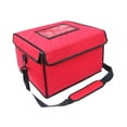 thumbnail image 3 of Pizza Desvelivey Bolsa de pizza Bolsas Aislamiento Interior Bolsas de entrega de alimentos Bolsas de entrega de aislamiento para catering comercial, 3 of 8