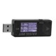 thumbnail image 1 of Tester Digital USB Voltage Current Meter Voltmeter 8-in-1 Detector 0‑5A 0‑150W 4‑30V Black, 1 of 5