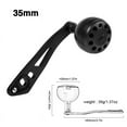 thumbnail image 3 of Cast Fishing Reel Handle Replacement Hollow Metal Knob for Baitcasting Reel FishinXL6522, 3 of 6