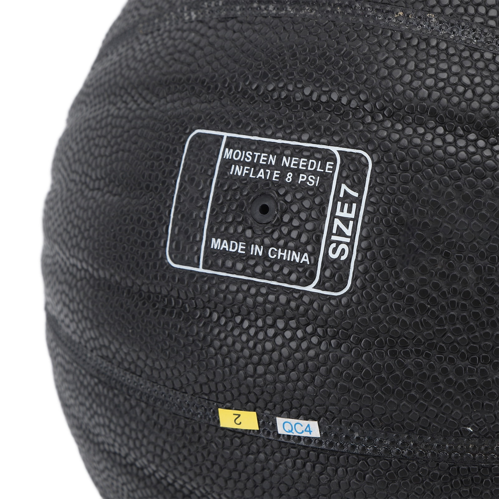 YAHHU Weighted Training Basketball Size 7 (29.5 inches / 75 cm) PU Leather Heavy Trainer Basketball for Men Women Pro Practice White Word 2.2 lbs / 1.0 kg
