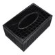 thumbnail image 1 of Hytrove 1Ud Caja Organizadora De Pañuelos En Cuero Negro Resistente A Para Escritorio Y, 1 of 6