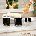 thumbnail image 4 of Yayeee 2 Pack Qtip Holder Dispenser for Bathroom with Lid Cotton Swab Canister, Red Sitting on The Moon, 4 of 6