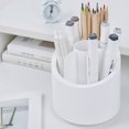 thumbnail image 2 of Portalápices, multifunción, organizador de maquillaje de 360 grados, papelería, caja de almacenamiento de cosméticos, confiabilidad excepcional, 2 of 6