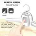 thumbnail image 4 of Secadora de ropa portátil con iones negativos, plegable y compacta para uso doméstico, diseño de percha con sistema de control de temperatura inteligente y protección contra sobrecalentamiento, ideal, 4 of 6
