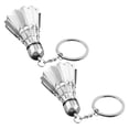 thumbnail image 4 of Miangastore Badminton Keyrings Zinc Alloy 2Pcs 4.3In X1.5In X1.5In, 4 of 7