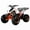 Orange, variant on Coolster 125cc Fully Automatic Mid Sized Sport ATV 3125F2