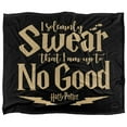 thumbnail image 2 of Harry Potter No Good Officially Licensed Silky Touch Super Soft Throw Blanket 50' x 60', 2 of 6